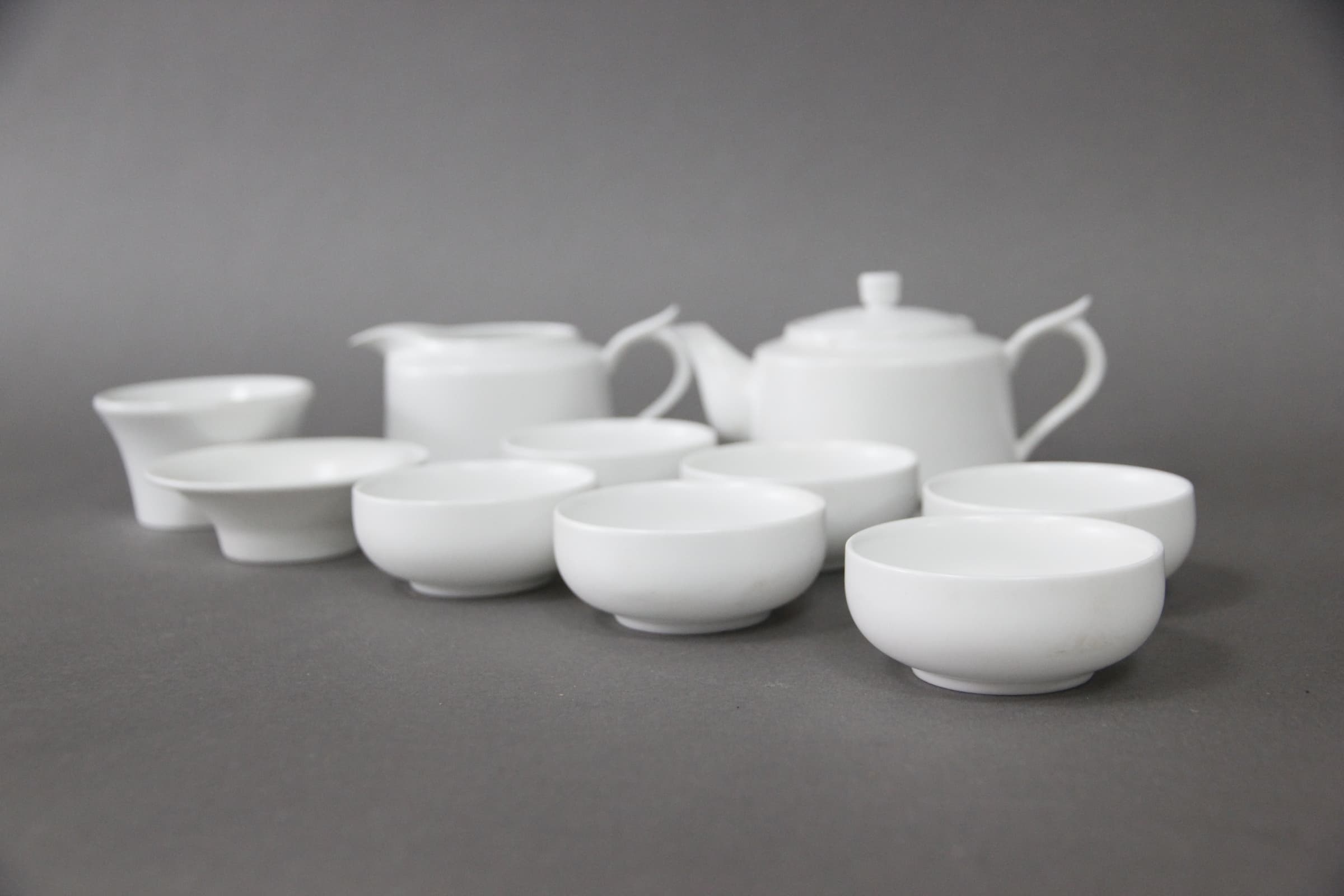 白瓷茶具組