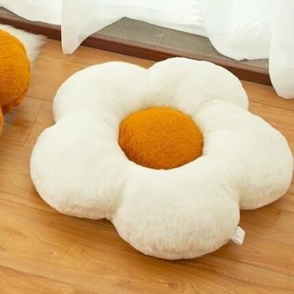 圓花造型抱枕