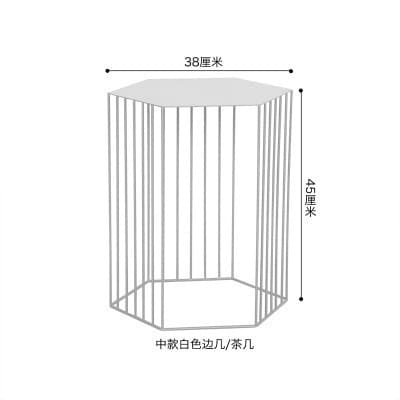 六角邊几 花架（45公分）