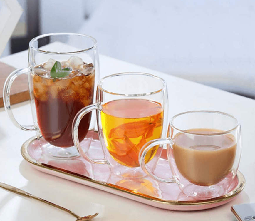 手把雙層玻璃杯（大/中/小）